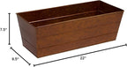 22" Galvanized Window Box Flower Planter by Trademark Innovations - Image 3
