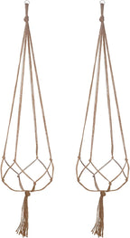 EBOOT 2 Pack 48 Inch Large Macrame Plant Hanger Rope to Hang Flower Pot Plant by eBoot
