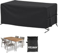 Velway Patio Furniture Cover Outdoor, Waterproof Rectangular Patio Table Chair by Velway