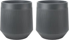 Plant Pots，Set of 2 Plastic Large Pots by Unknown