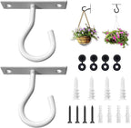 2Pack 2.5Inch Ceiling Hooks for Hanging Plant, Hanger for Indoor and Outdoor by AnDocK