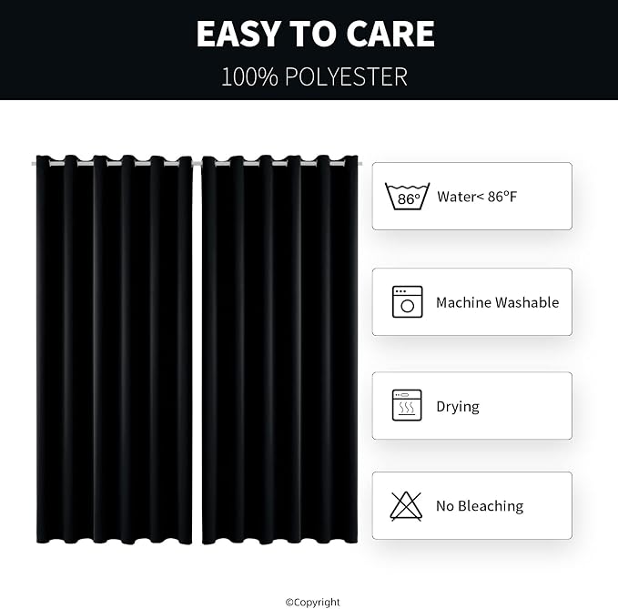 Outdoor Indoor Curtains W84 x L84 - Image 6