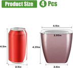 4 Pack Self Watering Pots 4-inch Decorative Flower Planters - Image 4
