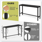 Crestlive Products Outdoor Bar Table and Chairs Set, 3 Piece Outside Patio Bar - Image 5