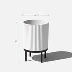 Veradek Demi Series Round Planter w/ Stand - Image 2