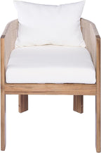 Christopher Knight Home Kclent Patio Acacia Wood Dining Set - Image 8