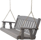 Amish Heavy Duty 800 Lb Mission Treated Porch Swing - Image 2