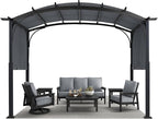 MASTERCANOPY 10x10ft Outdoor Retractable Pergola by MASTERCANOPY