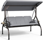 Oakcloud 3-Seat Outdoor Porch Swing by OckcloudPatioFurniture