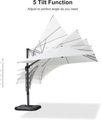 PURPLE LEAF 9.8' X 9.8' Patio Umbrella - Image 8