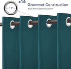 PureFit Outdoor Curtains for Patio Waterproof Weatherproof, UV and Fade - Image 4