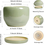 SQOWL Ceramic Planter - Image 3