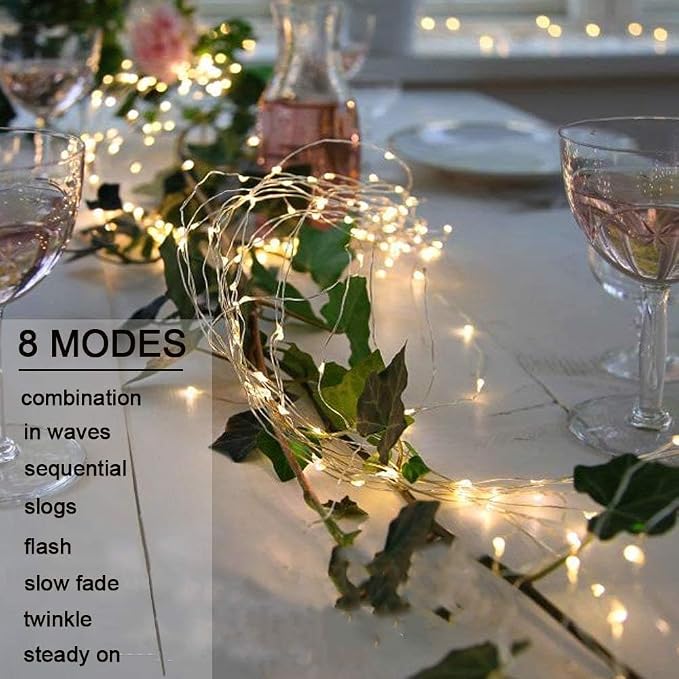 ZNYCYE 1 Pack Battery Operated Fairy Lights - Image 5