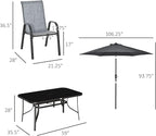 Outsunny 8 Pieces Patio Furniture Set - Image 7