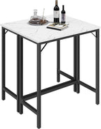 Narrow Bar Table, 63-Inch Pub Table - Image 8