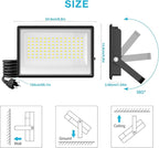 Olafus 2 Pack 150W LED Flood Light Outdoor, 15000LM Super Bright Work Lights - Image 9
