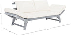 Safavieh PAT6745A Outdoor Collection Tandra Grey Modern Contemporary Daybed Day - Image 14