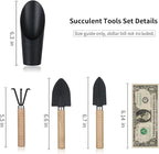 5Pcs Succulent Tools, Mini Garden Tools, Plant Potting Mat as Plant Accessories - Image 2