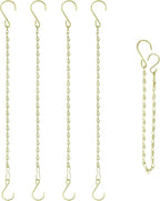 RIFNY 20 Inch Gold Chain for Hanging Plants, Small Plant Chains for Hanging by RIFNY