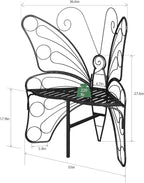 Butterfly Shaped Outdoor Bench, Butterfly Chair Butterfly Bench Outdoor - Image 3