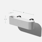 Veradek Demi Series Railing Planter - Image 3