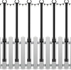 6 Pack String Light Poles, 5Ft Light Poles by Mutovlin