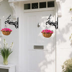 2-Pack Aesthetic Plant Hanger Indoor and Outdoor – 10 Inch Metal Hanging Plant - Image 7