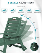 Ciokea Lounge Chair Outdoor, Oversized Chaise Lounge Chair - Image 4