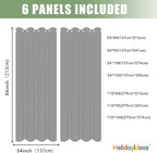 HolidayIdeas Extra Wide Outdoor Curtains - Image 7