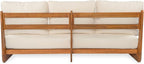 Christopher Knight Home Poppy Acacia Wood Outdoor 3 Seater Sofa - Image 9