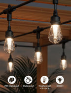 XMCOSY+ Smart Outdoor String Lights, 72.5Ft Patio Lights Waterproof, App Control - Image 6