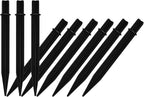 9 Pack Solar Light Stakes Replacement, Flickering Flame ABS Reinforced Ground by Unknown