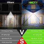 HMCITY 120 LED Outdoor Solar Lights - Image 2