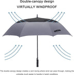 G4Free 47/54/62/68/72 Inch Automatic Open Golf Umbrella Oversize Extra Large - Image 4
