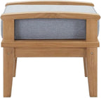 Modway EEI-1152-NAT-GRY-SET Marina Premium Grade A Teak Wood Outdoor Patio - Image 5