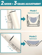 Anyoo 2 in 1 Hammock and Swinging Chair - Image 5