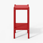 WestinTrends Malibu 36" Outdoor Adirondack HDPE 2-Tier Patio Side Table by WestinTrends