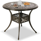 Patio Dining Table, Cast Aluminum Patio Tables by Sumshadow