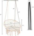 Giantex Hammock Chair Macrame Swing - Image 9