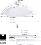 G4Free 47/54/62/68/72 Inch Automatic Open Golf Umbrella Oversize Extra Large - Image 6