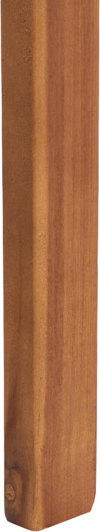 SAFAVIEH Outdoor Collection Hestia Natural Brown Acacia Solid Wood 7-Piece - Image 11