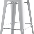 AC Pacific 30” Metal Barstool Set of 2 – Country Rustic Style - Image 7
