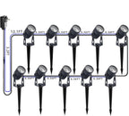 Smart RGB Low Voltage LED Spotlights, APP & Remote Control, Synchronous Dimming - Image 4