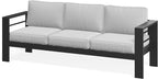 Wisteria Lane Patio Furniture Metal Sofa, Metal Outdoor Chairs - Image 8