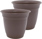 The HC Companies 10 Inch Eclipse Round Planter Pots by TheHCCompanies