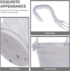 DOITOOL 10 Pack Hanging Plastic Pots - Image 4