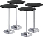Furmax Bistro Pub Table Round Bar Height Cocktail Table by Furmax