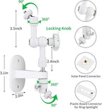 ALERTCAM 2-in-1 Wall Mount for Solar Panel, Stick Up Cam Battery, Spotlight Cam - Image 4