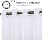 PureFit Outdoor Curtains for Patio Waterproof Weatherproof, UV and Fade - Image 4