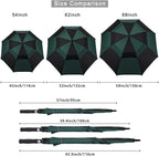 G4Free 47/54/62/68/72 Inch Automatic Open Golf Umbrella Oversize Extra Large - Image 2